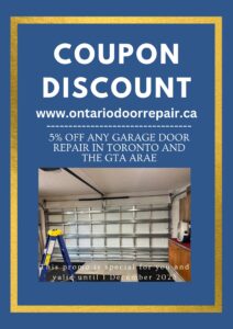 Discount Coupon - Ontario Door Company