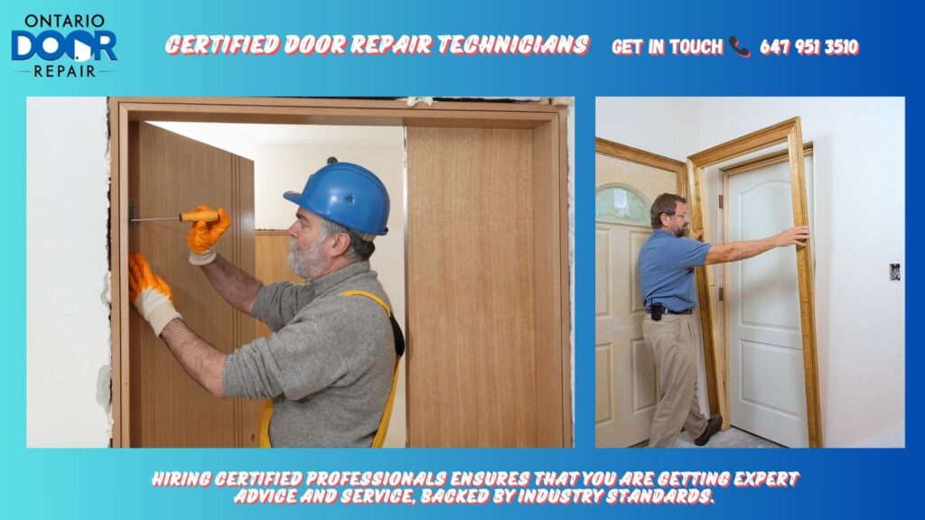 Certified Door Repair Technicians